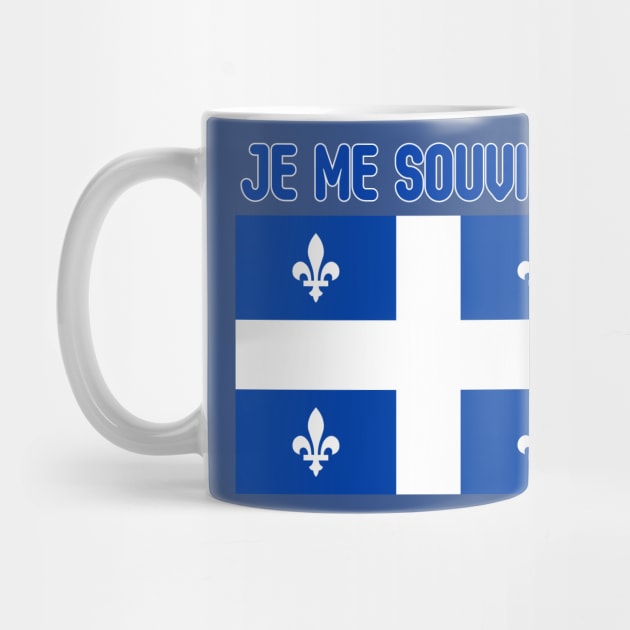 Quebec Flag Je Me Souviens by soulfulprintss8